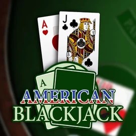 American Blackjack logo by Habanero at Spinmama Casino