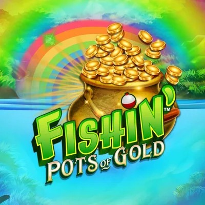 Fishin Pots Of Gold logo – Slots by Gameburger Studios at Spinmama Casino