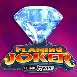 Slots logo of Flaming Joker Link and Win from Barstruck at Spinmama Casino