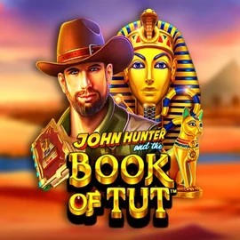 John Hunter and the Book of Tut slot logo by Pragmatic Play at Spinmama Casino