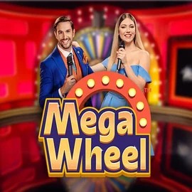 Mega Wheel online game logo by Pragmatic Play on spinmamacasino-spain.com
