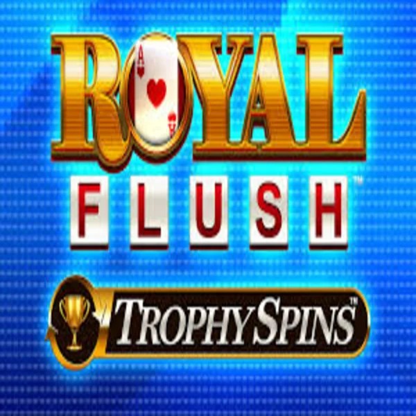 Royal Flush Trophy Spins logo by Greentube Spinmama Casino