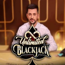 Unlimited Blackjack by Ezugi, showcased at spinmamacasino-spain.com – game logo